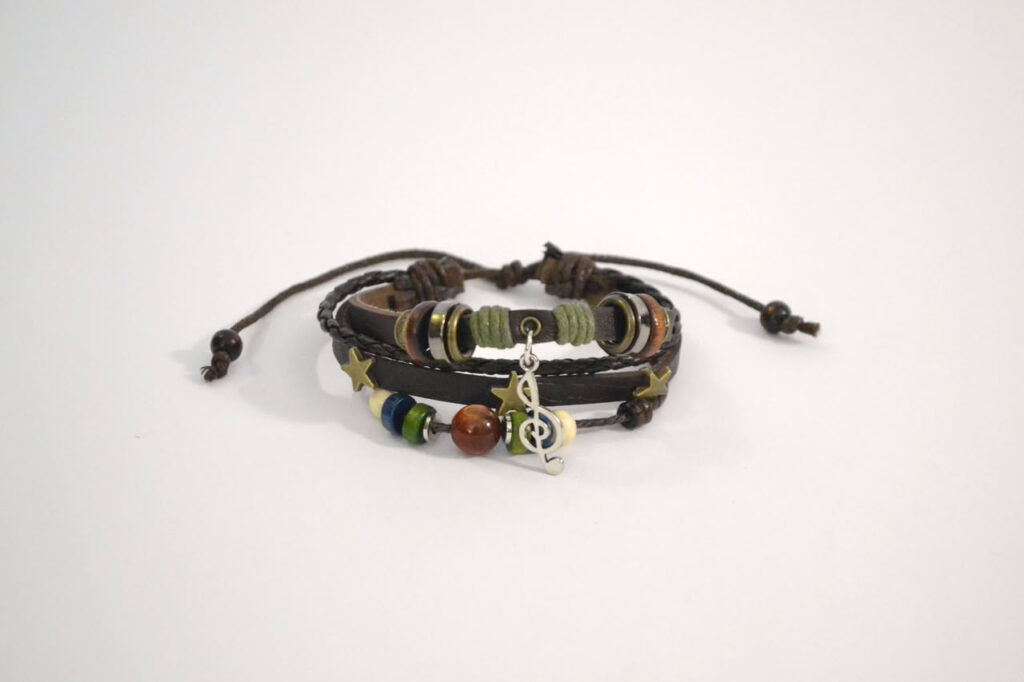 Fairy Grunge Style Bracelet - Brown