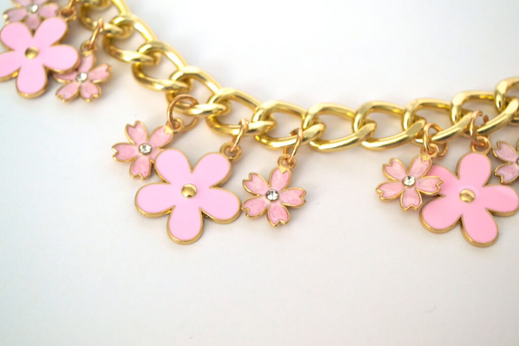 Flower Decorative Bag Chain