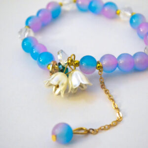 Crystal Pearl Beaded Bracelet