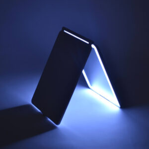 Makeup Mirror with 3 Color LED Lights - White