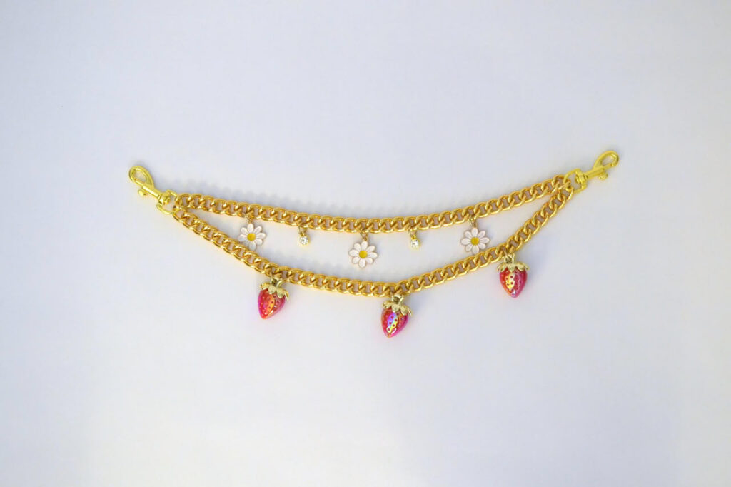 Strawberry Gold Decorative Chain