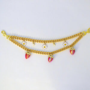 Strawberry Gold Decorative Chain