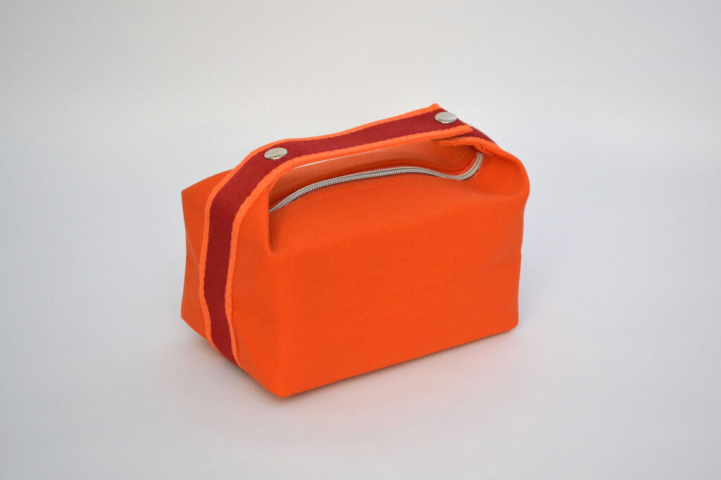 Makeup Bag - Orange