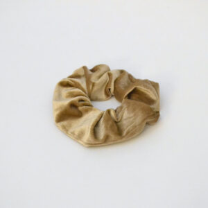 Velvet Hair Tie - Brown