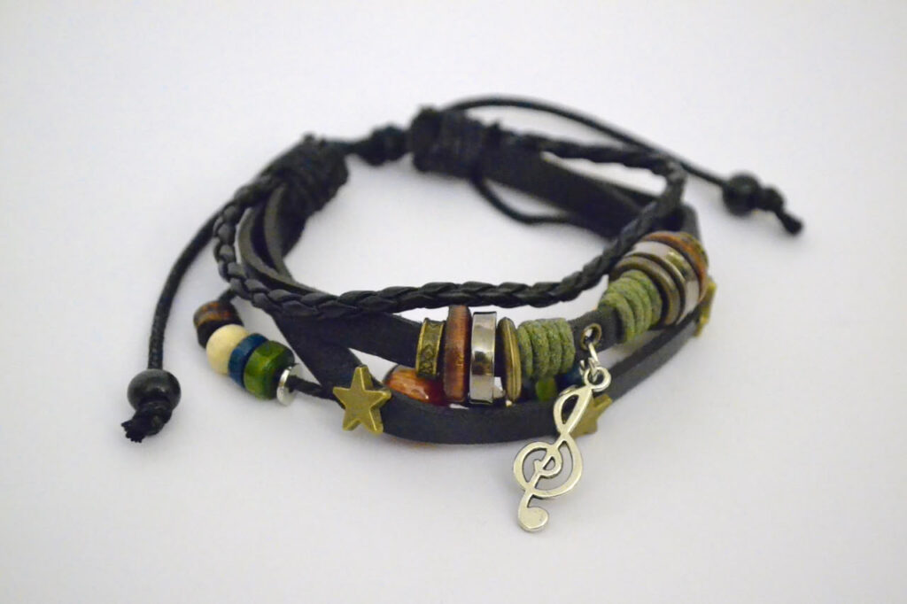 Fairy Grunge Style Bracelet - Black