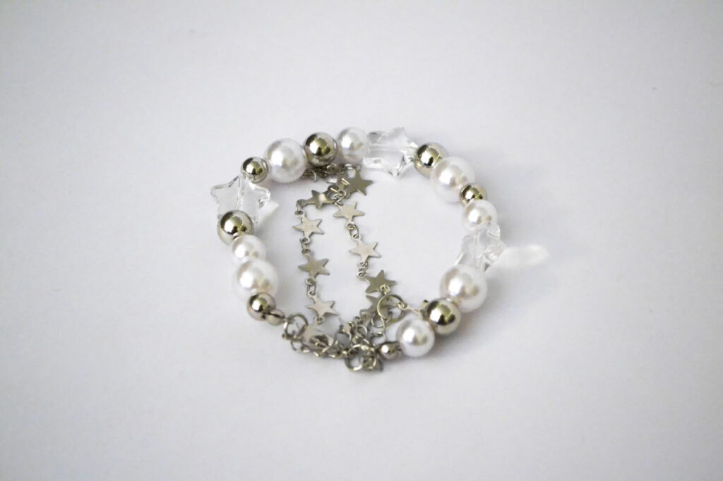Crystal Star Y2K Aesthetic Bracelet